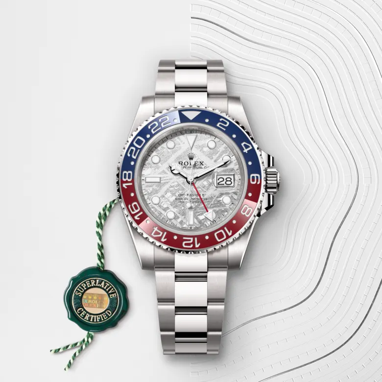 Rolex GMT-Master II 18 ct white gold, M126719BLRO-0002 Rolex GMT-Master II 18 ct white gold, M126719BLRO-0002